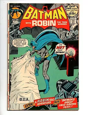 Buy Batman #240 Vf- 7.5   1st App. Of Doctor Moon  Neal Adams Cover • 49.81£