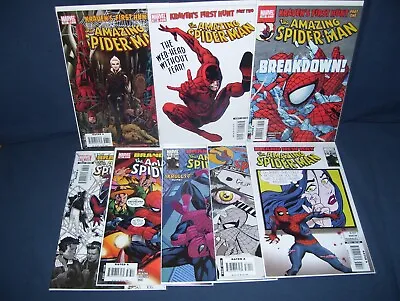 Buy The Amazing Spider-Man #560 - #567 Marvel 2008 Brand New Day Kraven's Last Hunt • 32.02£
