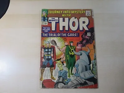 Buy Journey Into Mystery #116 Marvel Silver Thor Loki Cover 3rd Medusa Trial Of Gods • 79.95£