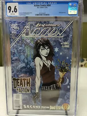 Buy Action Comics 894 CGC 9.6 Finch Cover Death Appearance Netflix DC • 149.79£