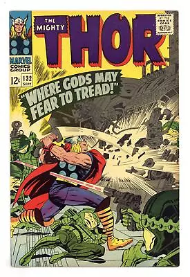 Buy Thor #132 VG/FN 5.0 1966 1st App. Ego The Living Planet • 32.78£