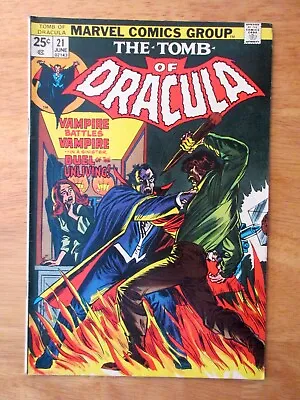 Buy The Tomb Of Dracula #21 (1974) Vf • 27.93£