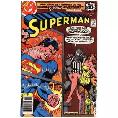 Buy Superman (1939 Series) #331 In Very Fine + Condition. DC Comics [f: • 13.10£