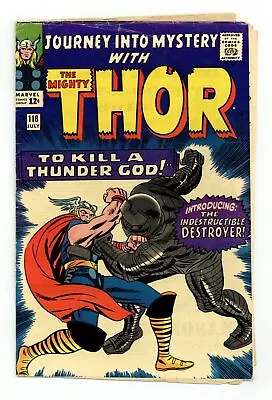 Buy Thor Journey Into Mystery #118 VG 4.0 1965 1st App. The Destoyer, Odinsleep • 35.98£