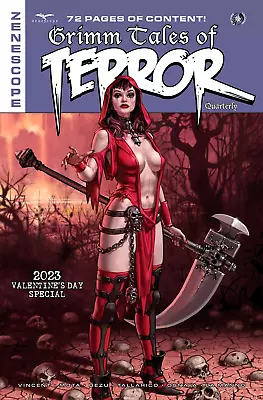 Buy Grimm Tales Of Terror Quarterly 2023 Valentine's Day Special Zenescope • 4.49£