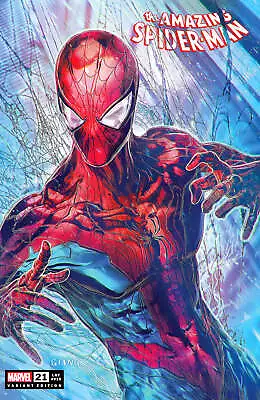 Buy AMAZING SPIDER-MAN #21 John Giang Variant LTD To ONLY 800 With COA • 17.95£