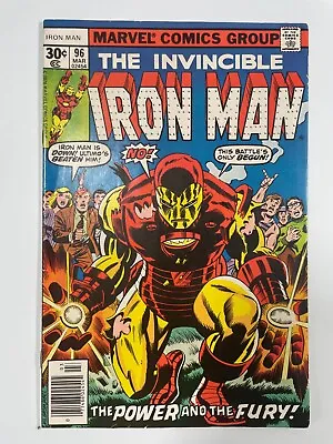 Buy The Invincible Iron Man 96 - 1976 - 1st Second Guardsman • 4.02£