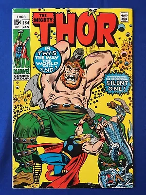 Buy The Mighty Thor #184 FN/VFN (7.0) MARVEL ( Vol 1 1971) (4) • 19£
