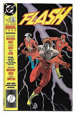 Buy Flash Annual #3 (Vol 2) : VF+ 8.5 : DC Copper Age : Green Lantern • 2.45£