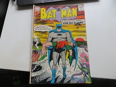 Buy Batman #156 Robin Dies At Dawn 1st App Of Dr. Hurt (1963 DC Comics) Ant Man • 99£