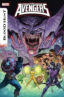 Buy Avengers #16 Cover A Blood Hunt Tie-in - Presale Due 10/07/24 • 4.35£