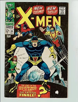 Buy Uncanny X-Men #39 December 1967 THE FATEFUL FINALE Key New Costumes  • 45.60£