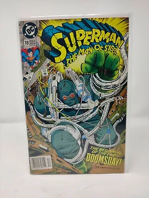 Buy Superman The Man Of Steel #18 1st Doomsday! (DC Comics, 1992)  • 5.92£