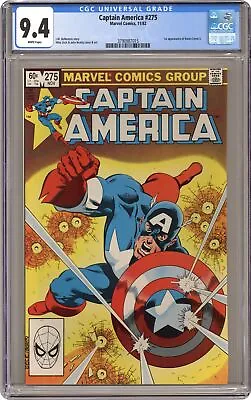 Buy Captain America #275 CGC 9.4 1982 3790987015 1st App. Second Baron Zemo • 47.67£