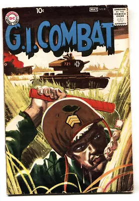 Buy G.I. Combat #81--1960--DC--WWII Stories--greytone Cover--comic Book • 70.36£