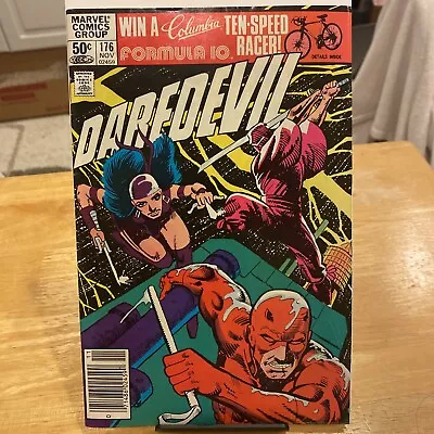 Buy Daredevil #176 #Marvel 1981 Newsstand #Miller 1st App Stick, Elektra • 15.95£