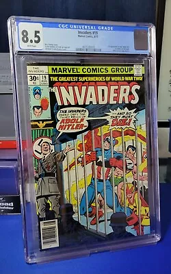 Buy Invaders #19 CGC 8.5 (1977) White Pages 1st Cameo Appearance Of New Union Jack • 35.98£