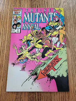 Buy Marvel Comics The New Mutants - Annual #2 (1985) - Very Good • 59.96£
