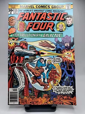 Buy Fantastic Four #175 Marvel 1976 High Evolutionary Vs Galactus! Kirby! High Grade • 15.98£