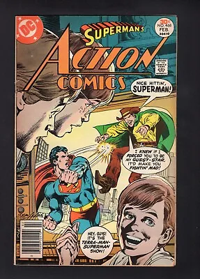 Buy Action Comics #468 Vol. 1 1st Use Of 'Bullet' Logo DC Comics '77 GD/VG • 4£