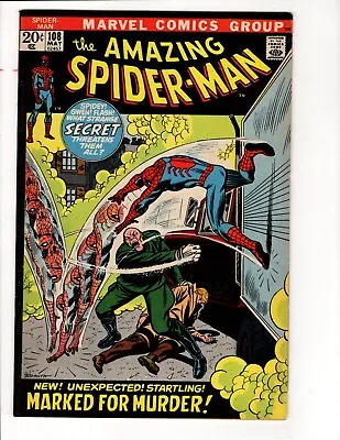 Buy Amazing Spider-man #108 (1972) (this Book Has Minor Restoration See Description) • 20.87£