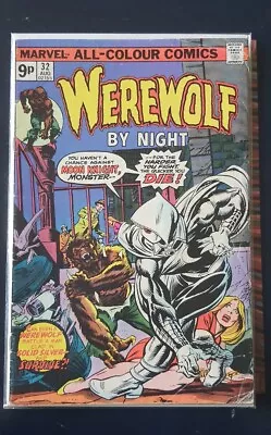 Buy Werewolf By Night #32 - Marvel 1st Appearance Of Moon Knight - 1975 UK Variant • 650£