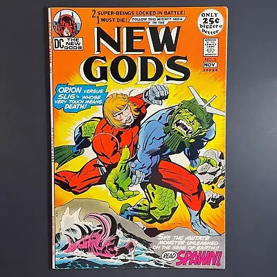 Buy New Gods 5 1st Slig Bronze Age DC 1971 Jack Kirby Comic Book Orion Highfather • 9.45£
