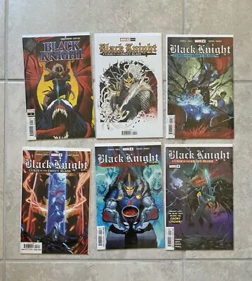 Buy Marvel Comics Black Knight: Curse Of The Ebony Blade (1-5) Full Run + KIB Tie-in • 17.48£