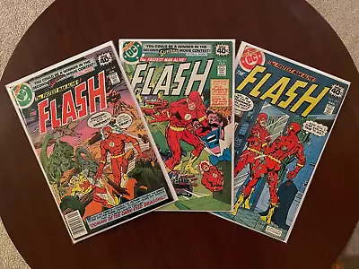 Buy (Lot Of 3 Comics) Flash #269 #270 #271 (DC 1979) Bronze Age Irv Novick VF • 19.21£