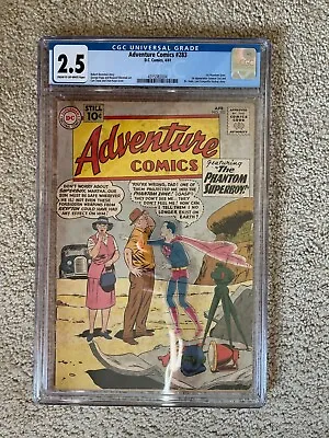 Buy Adventure Comics 283 CGC 2.5 DC 1961 Key 1st App Of General Zod Phantom Zone • 217.41£