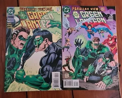 Buy DC Green Lantern 63-64 Parallax View 1-2 Complete Comics 1995 • 5£