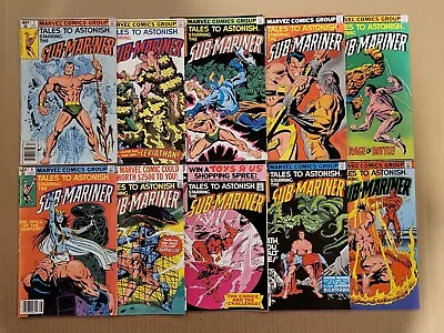 Buy Tales To Astonish #1,3,4,6,8-11,13,14 Lot Of 10 Sub-Mariner 1979 VG To VF/NM • 31.53£