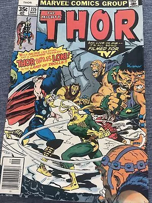 Buy Thor #275 1st Appearance Sigyn (Loki's Wife) 1st Hermod Marvel Comics 1978 VG/FN • 5.93£
