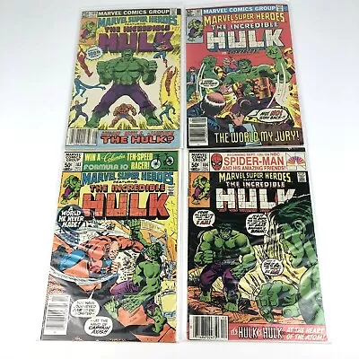 Buy Marvel Super Heroes #100, 101, 103, 104 Lot Of 4 Incredible Hulk Bronze Age 1981 • 24.51£