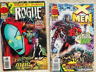 Buy X-Men Unlimited  ‘96  11 & What If 98 Marvel Comics Featuring  Rogue Magneto • 7.50£