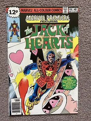 Buy Marvel Premiere #44 Featuring Jack Of Hearts UK Variant  • 9£