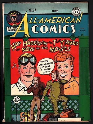 Buy All-american Comics #77-green Lantern-hop Harrigan-dc-  Fn- • 402.85£