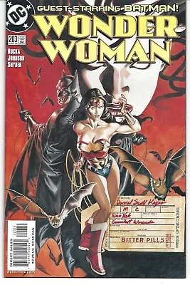 Buy Wonder Woman 203 (2nd Series) JG Jones Cover • 2.40£