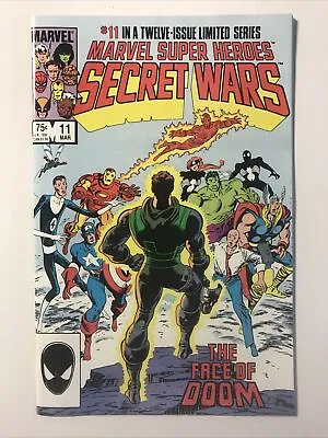 Buy Marvel Super Heroes Secret Wars #11 NM- 9.2  Avengers Spider-Man Face Of Doom  • 19.85£