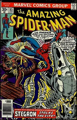 Buy Amazing Spider-Man (1963 Series) #165 VG- Condition (Marvel Comics, Feb 1977) • 4.76£