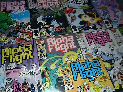 Buy ALPHA FLIGHT- Choose Your Issue- Now Just 99p Each / Bag/Board + Multi Discount! • 0.99£