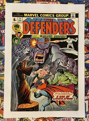 Buy The Defenders #11 - Dec 1973 - Silver Surfer Appearance! - Vfn- (7.5) Pence Copy • 16.99£