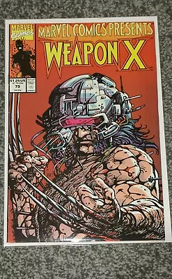 Buy Marvel Comics Presents #79 (1991) Weapon X 1st Print F+/vf- • 24£