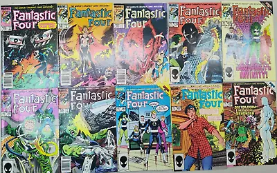 Buy Fantastic Four #277-281,282-285,287,288 Marvel 1985/86 Comic Books • 19.85£