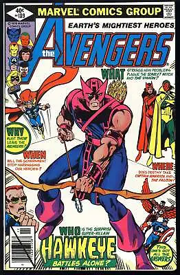 Buy Avengers #189 Marvel 1979 (NM+) Classic Hawkeye John Byrne Cover! L@@K! • 24.12£