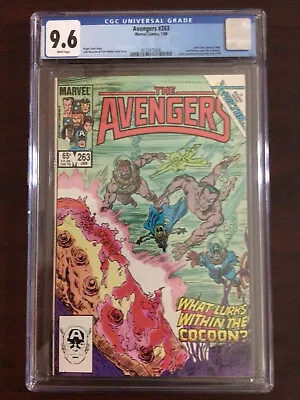 Buy CGC 9.6 Avengers 263 X-Factor Origin Jean Grey White Pages • 40.12£