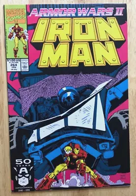 Buy Iron Man #264 (Jan. 1991) Marvel Comics, 9.0 VF/NM Or Better! • 2.01£