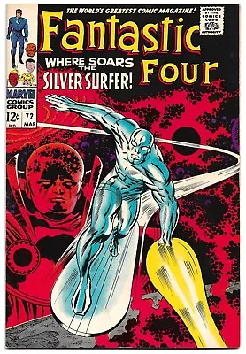 Buy Fantastic Four (1968) #72 * Silver Surfer * The Watcher * Kirby / Lee 🔥🔥🔥🔥 • 237.08£