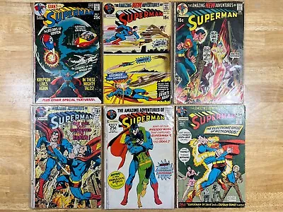 Buy Superman DC Comics Issues 232 235 236 242 243 244 - 6 Comic Lot • 27.18£