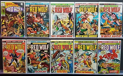 Buy Marvel Spotlight #1 1971 Red Wolf 1 2 3 4 5 6 7 8 9 1-9 1972 Western Native B5 • 79.15£